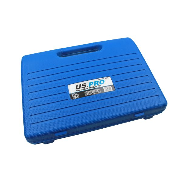 US PRO 114pc Oil Drain Repair Kit 3008 DSD TOOLS