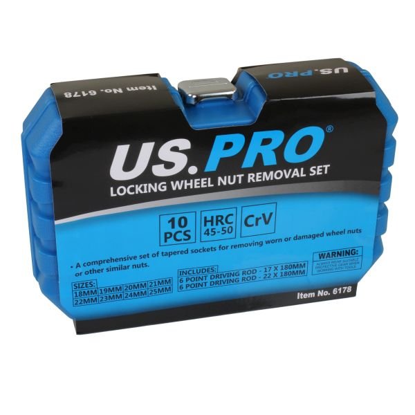 US PRO Locking Wheel Nut Sockets 6178 DSD TOOLS
