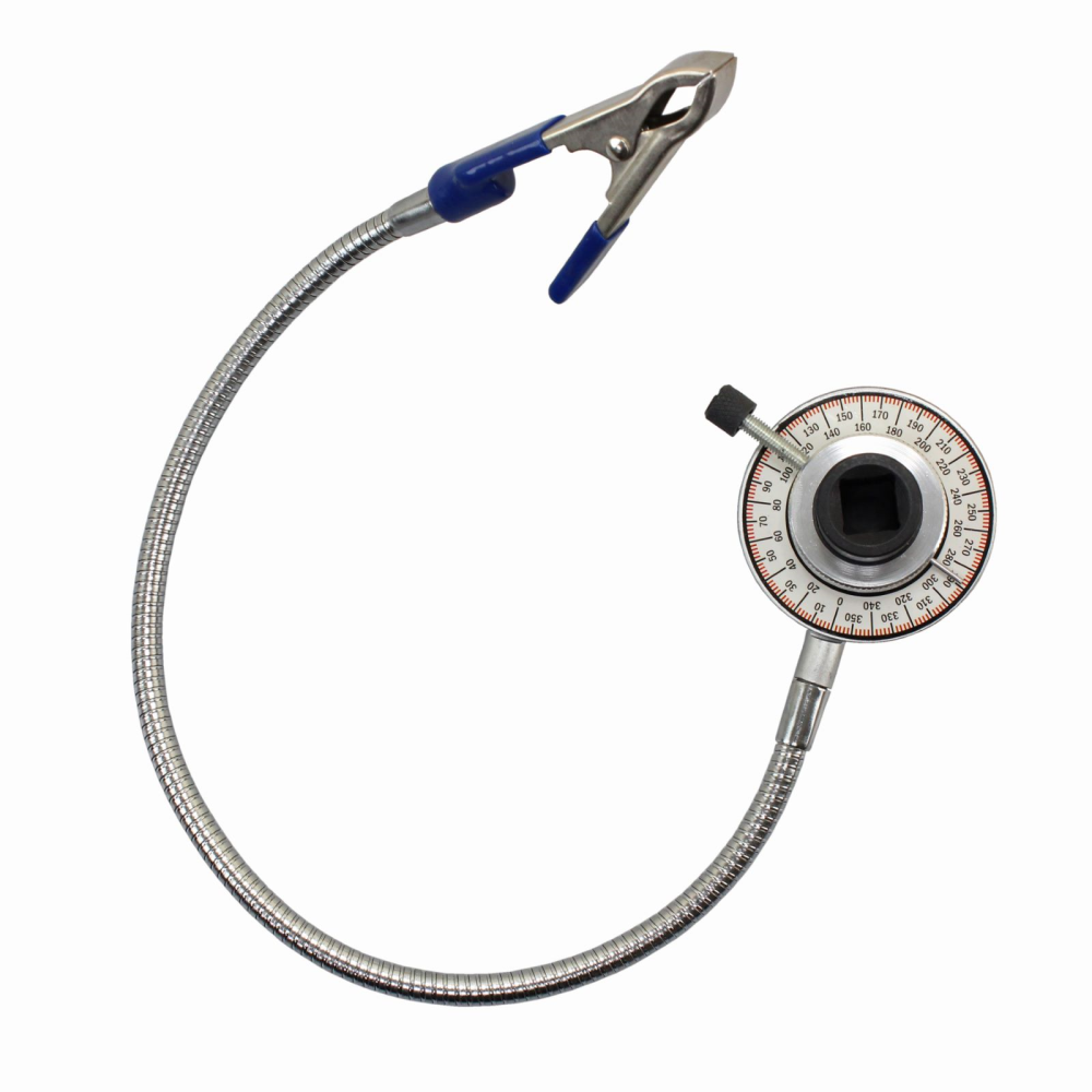 US PRO 1/2″ DR Torque Angle Gauge Flexible Arm & Spring Clip 6828 DSD