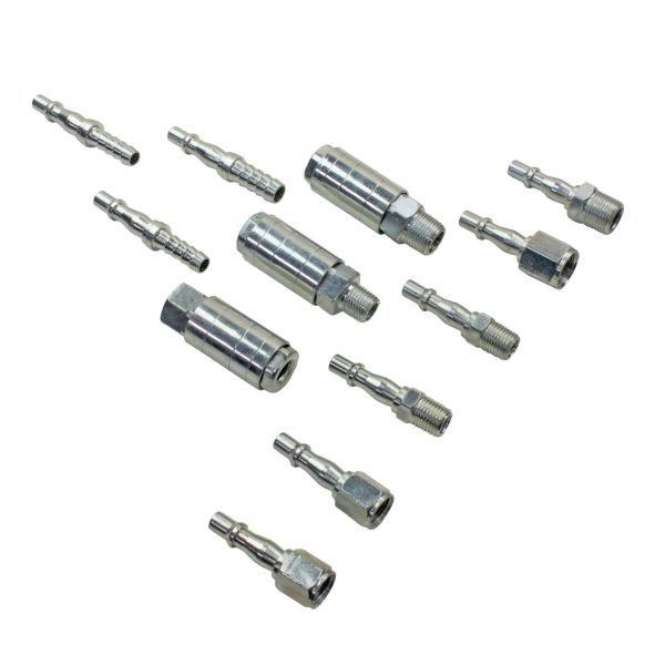 US PRO 12pc Bag of One Touch Air Hose Fittings 8787 DSD TOOLS