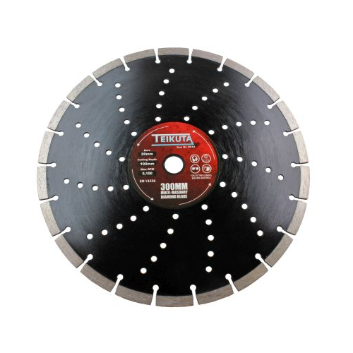 TEIKUTA 300 x 20mm MultiMasonry Diamond Blade 9044 DSD TOOLS