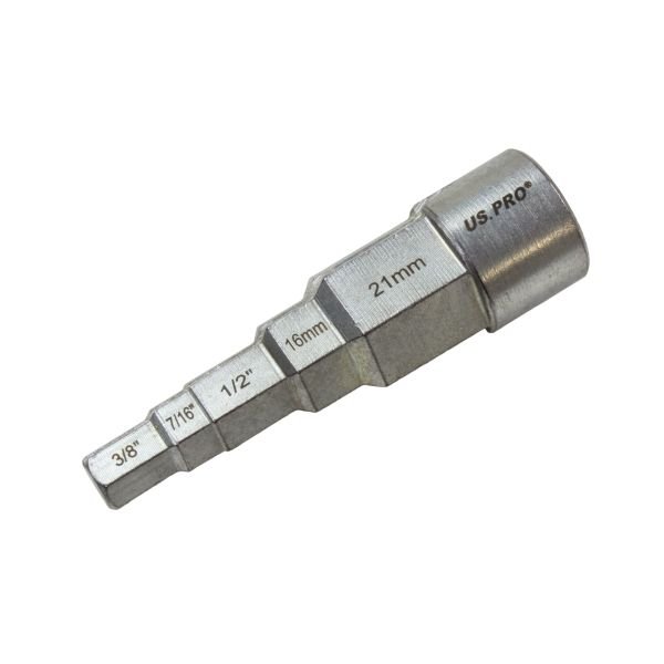 US PRO 1/2″ DR Radiator Spud Wrench 5 Steps 3468 DSD TOOLS