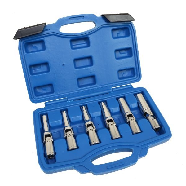 US PRO 6pc Short 3/8″ DR Jointed Glow Plug Socket Set 5640 DSD TOOLS