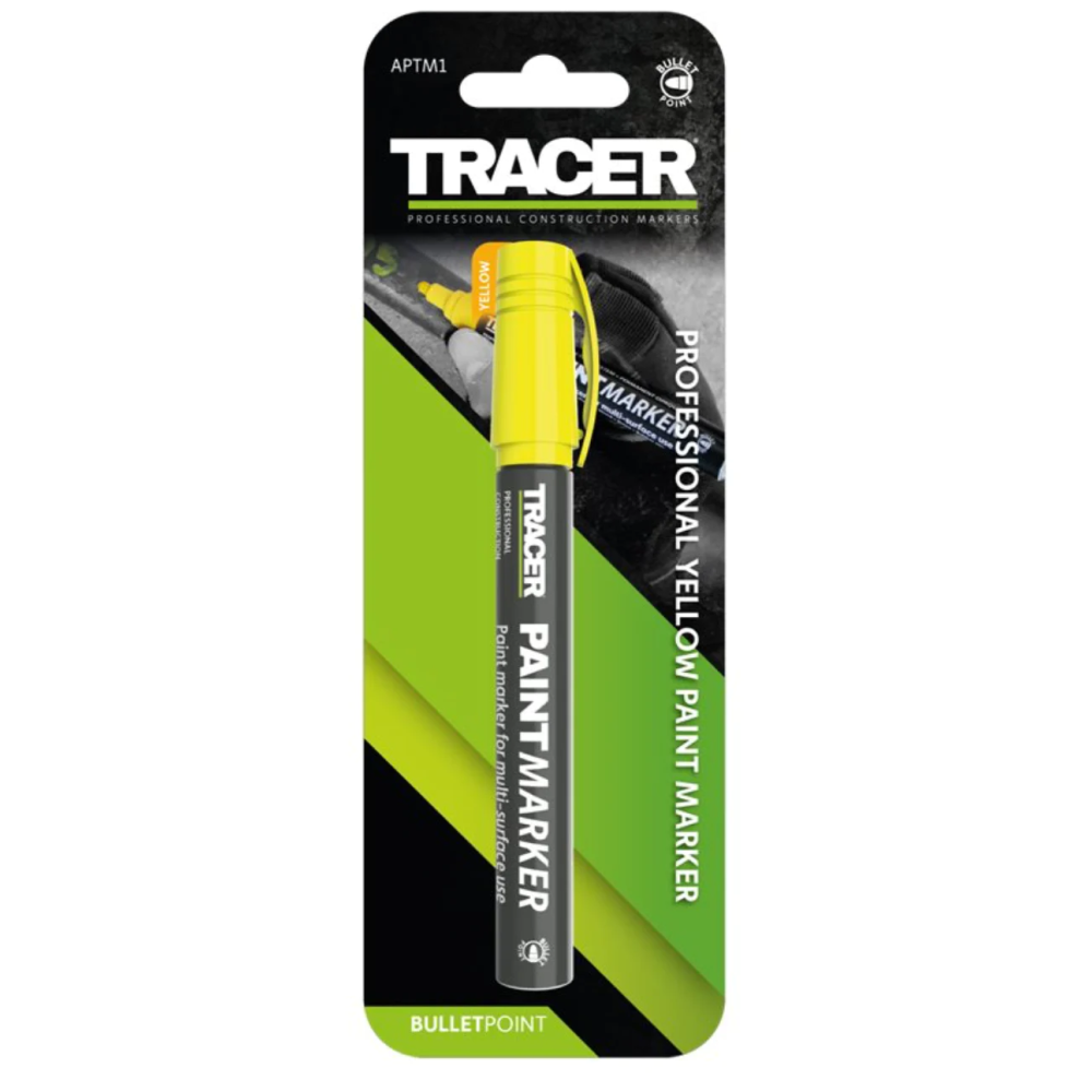 TRACER PAINT MARKER YELLOW APTM1 DSD TOOLS